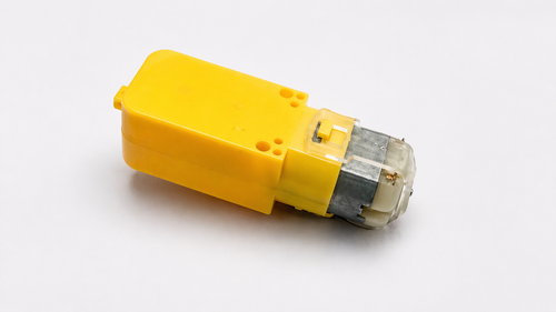 100 RPM Straight Single Shaft BO Motor