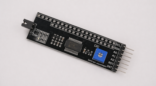 128×64 adapter module to I2C Driver MCP23017