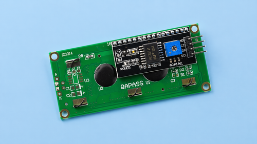 16×2 LCD Blue with I2C Module (Soldered)