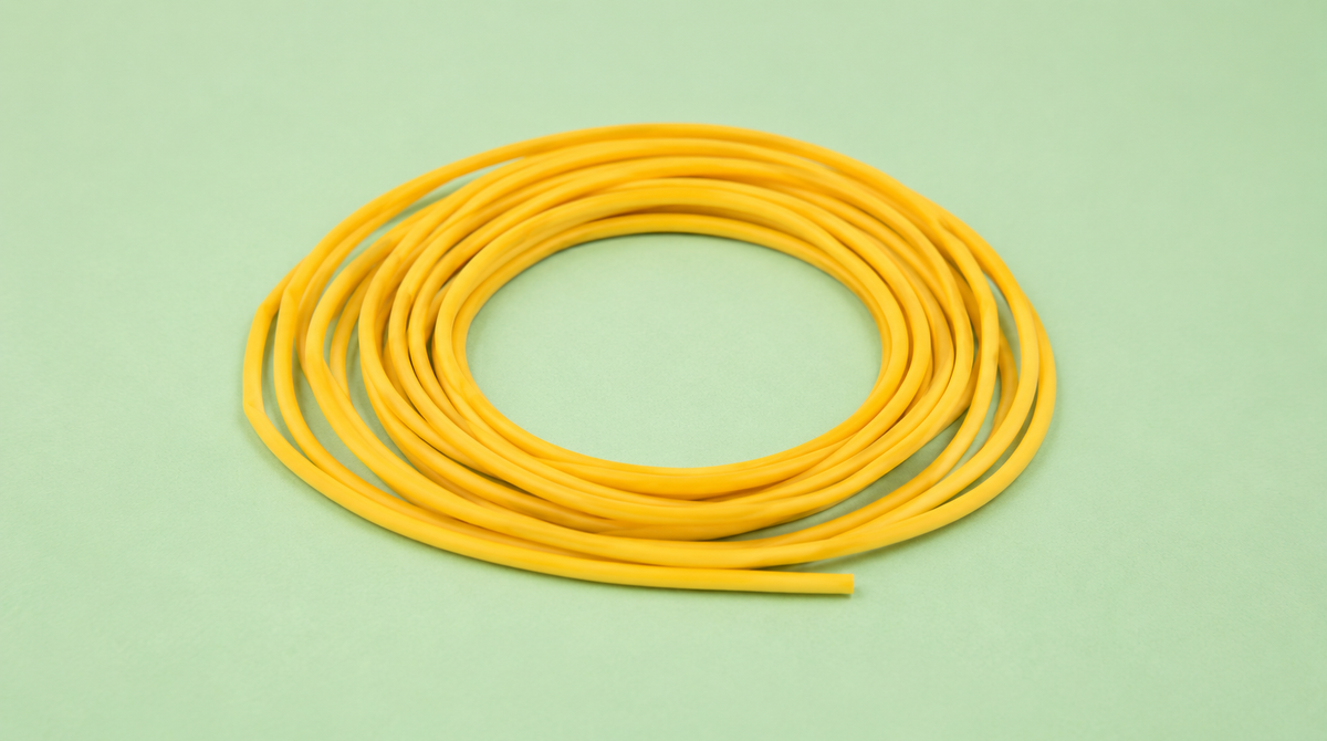 Heat Shrink Sleeve 2mm Yellow 1 meter WOER (HST)